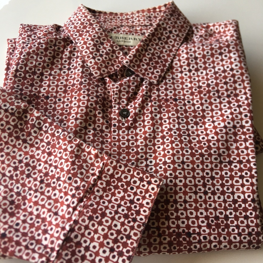 Ciber Monday /Burberry, Dot printed Shirt